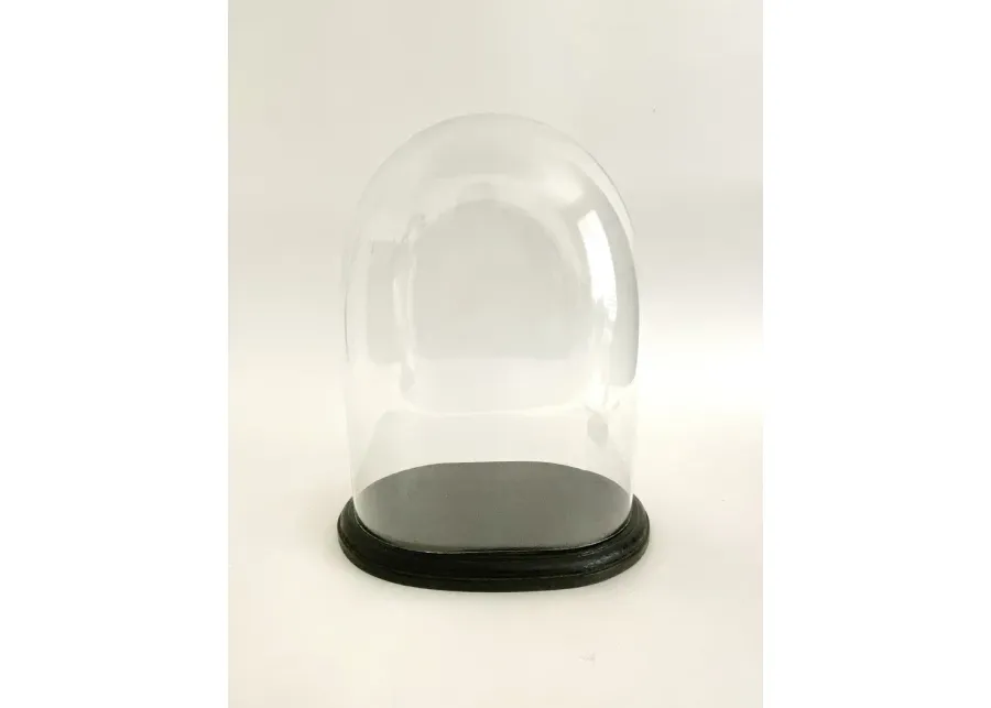 Victorian Handblown Display Dome with Base