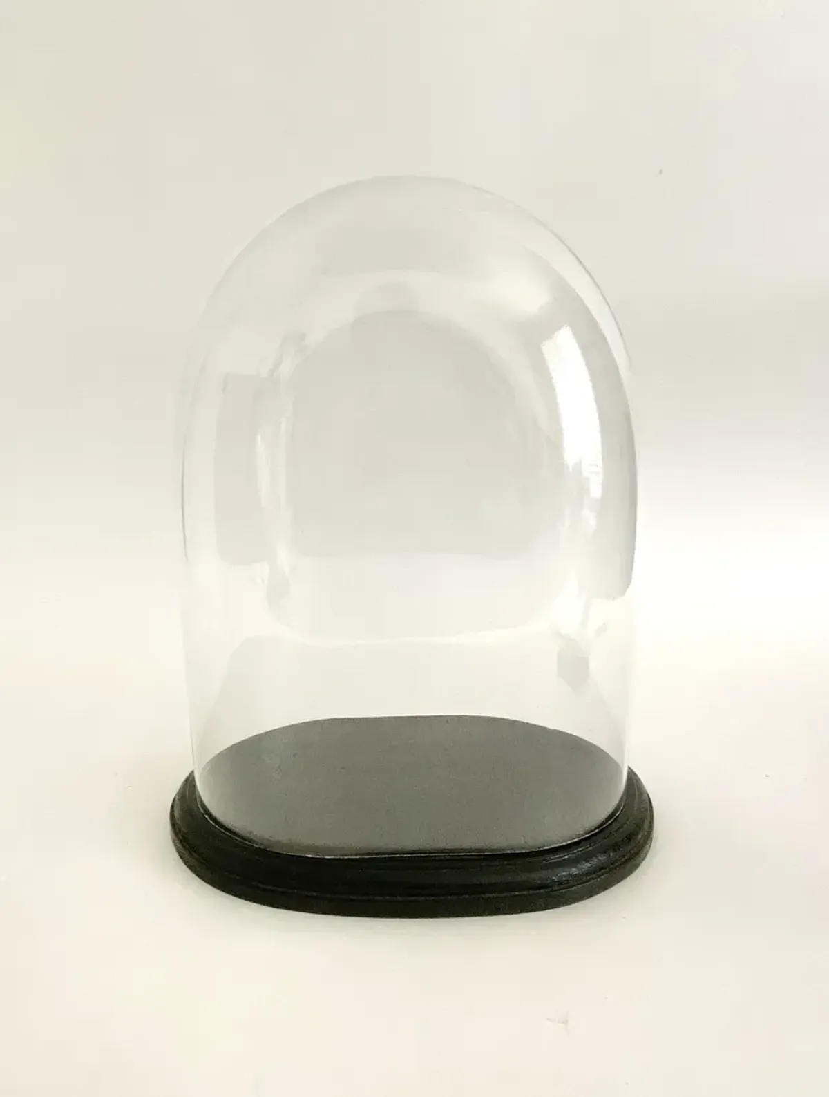 Victorian Handblown Display Dome with Base