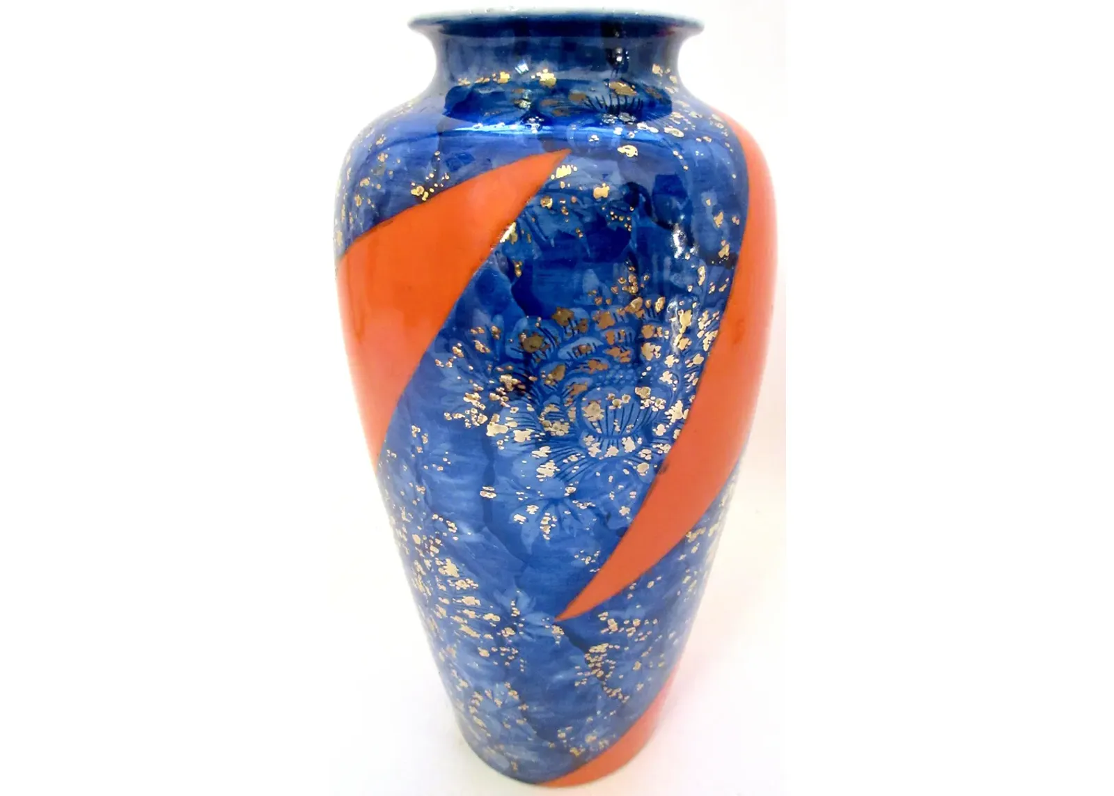 1920s Kinkozan Japanese Art Deco Vase