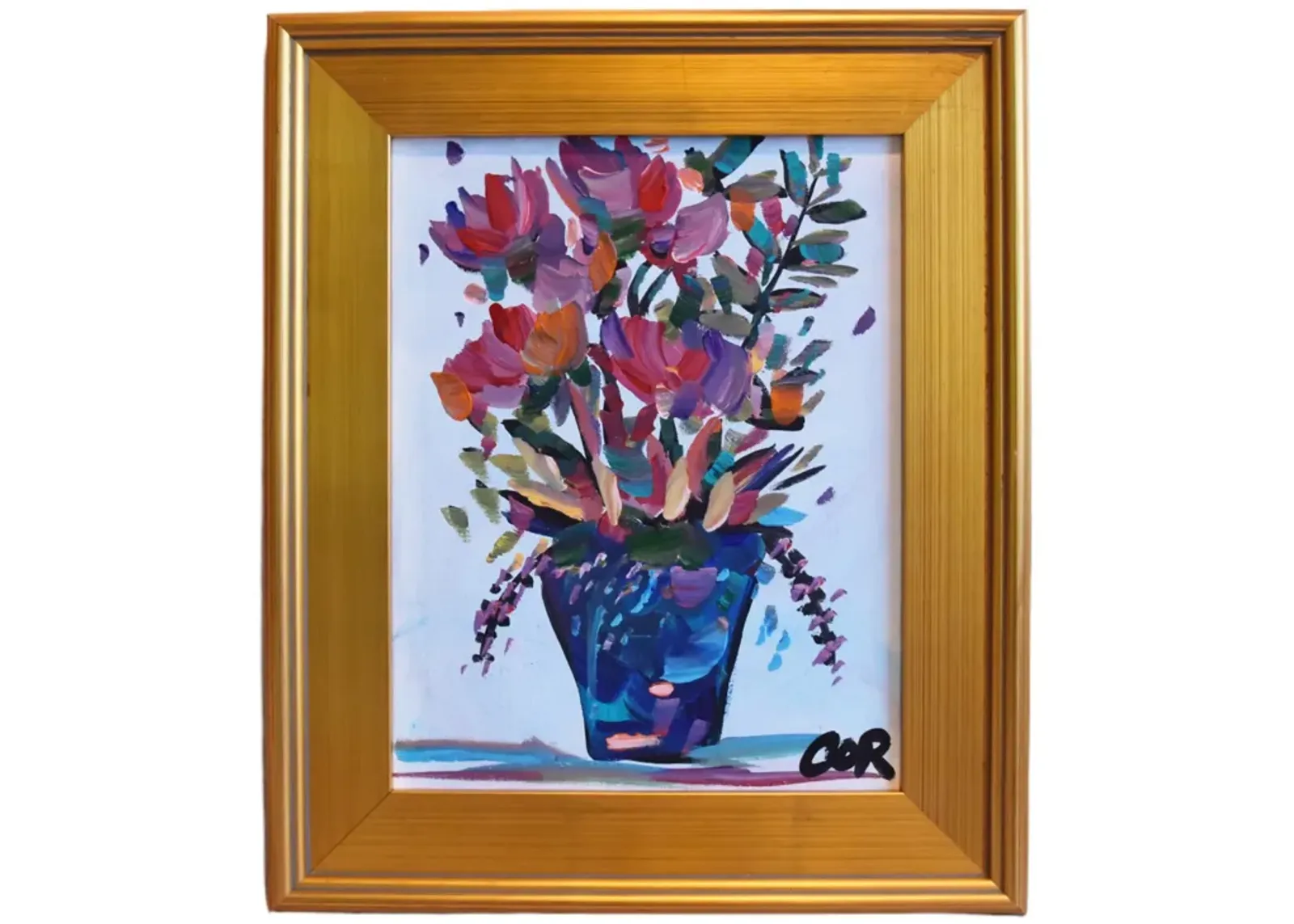 Colorful Floral Bouquet Flowers Painting