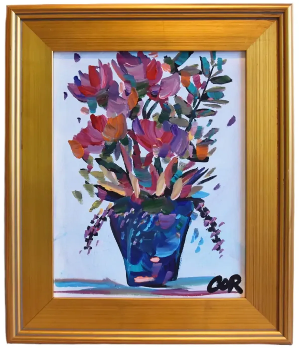 Colorful Floral Bouquet Flowers Painting