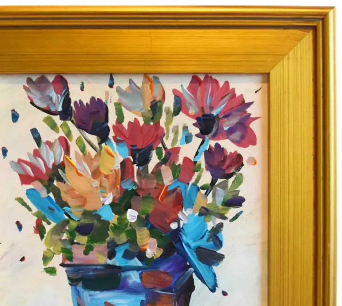 Colorful Floral Bouquet Flowers Painting