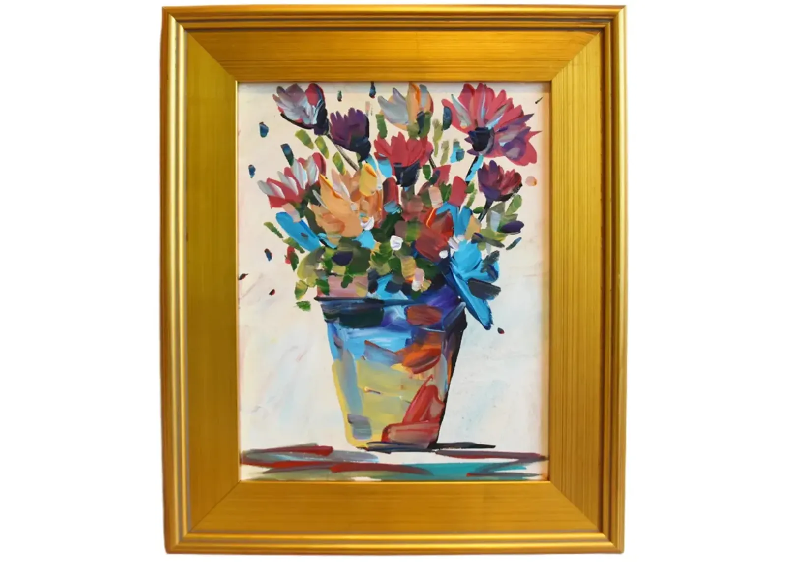 Colorful Floral Bouquet Flowers Painting