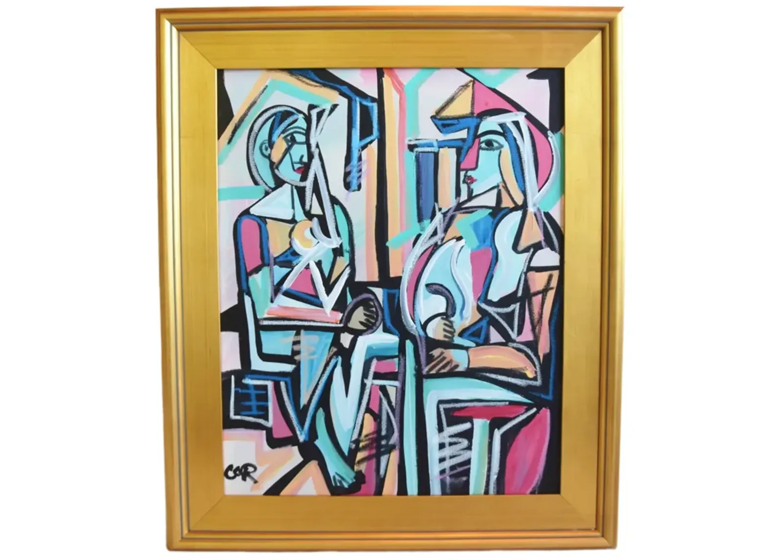 Contemporary Cubism Portraits Painting