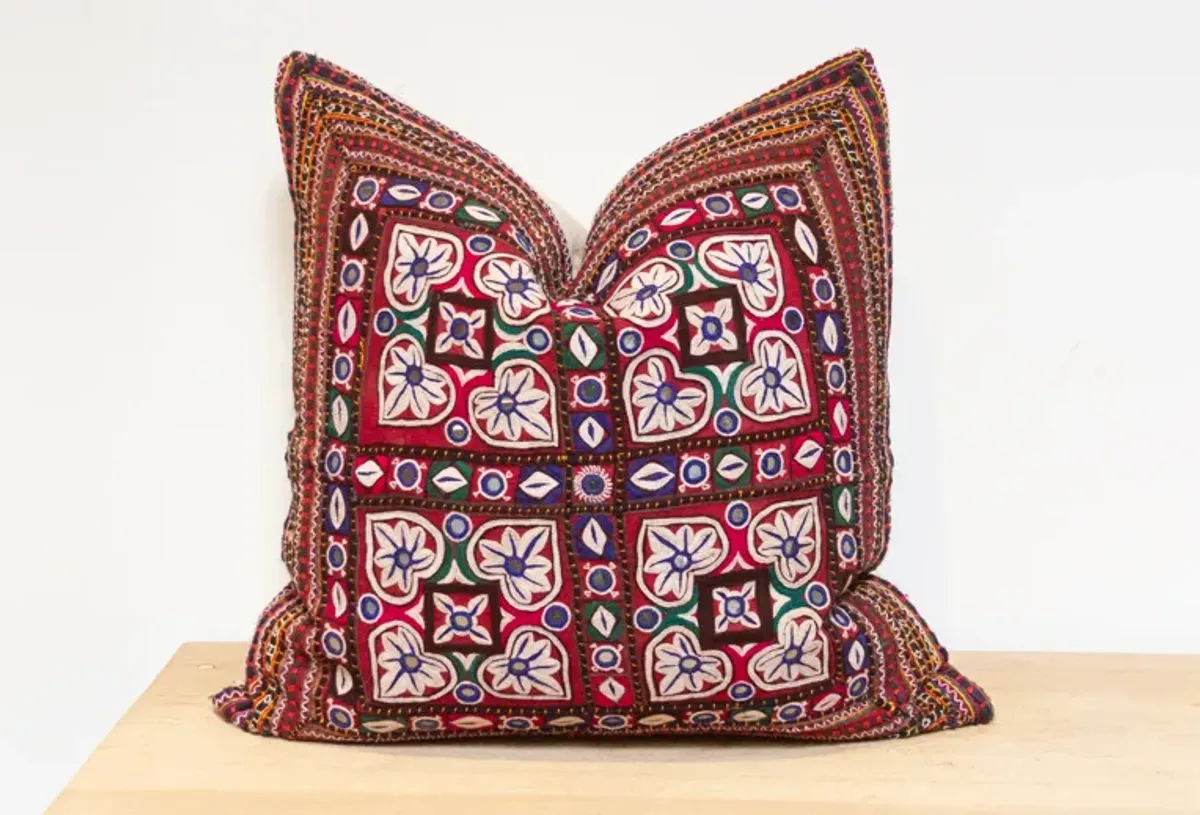 Lily Jaisalmer Patchwork Throw Pillow