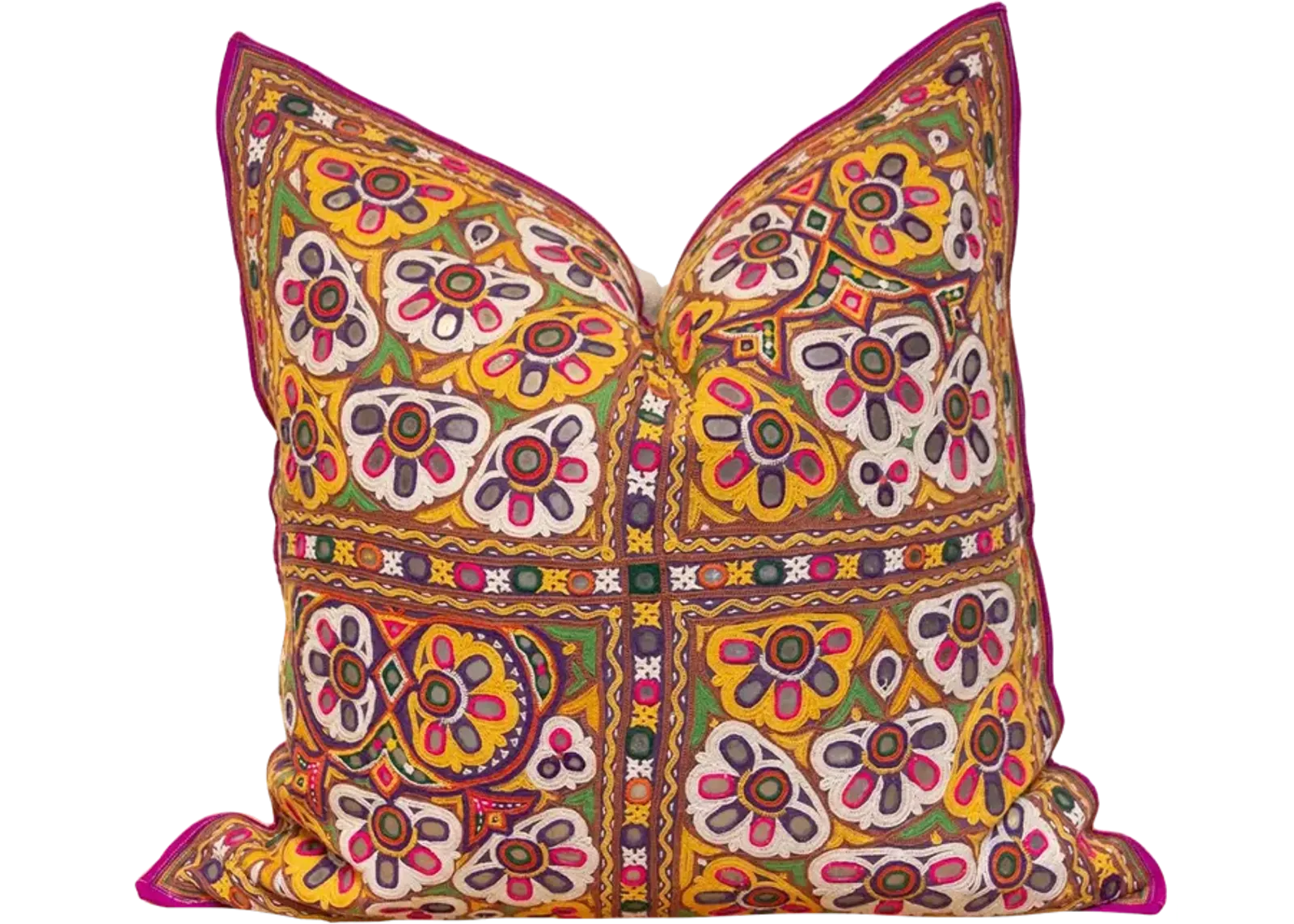 Azra Rajasthani Embroidered Pillow