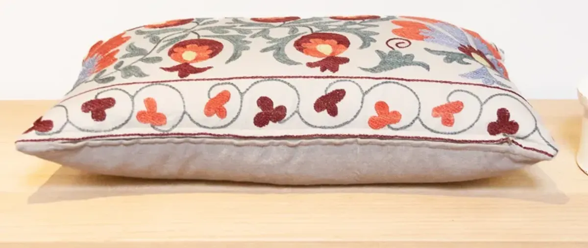 Azalea Vintage Suzani Pillow