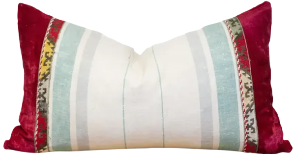 Lahu Vintage Hill Tribe Pillow - de-cor