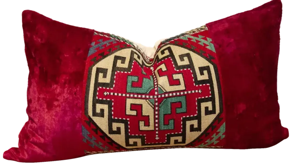 Yao Hand-Stitched Pillow Cover