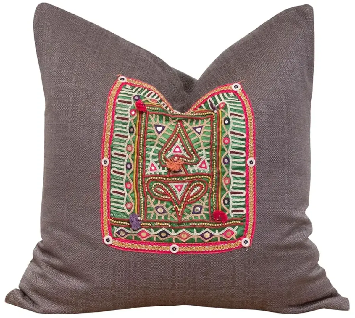 Suma Antique Tapestry Linen Pillow