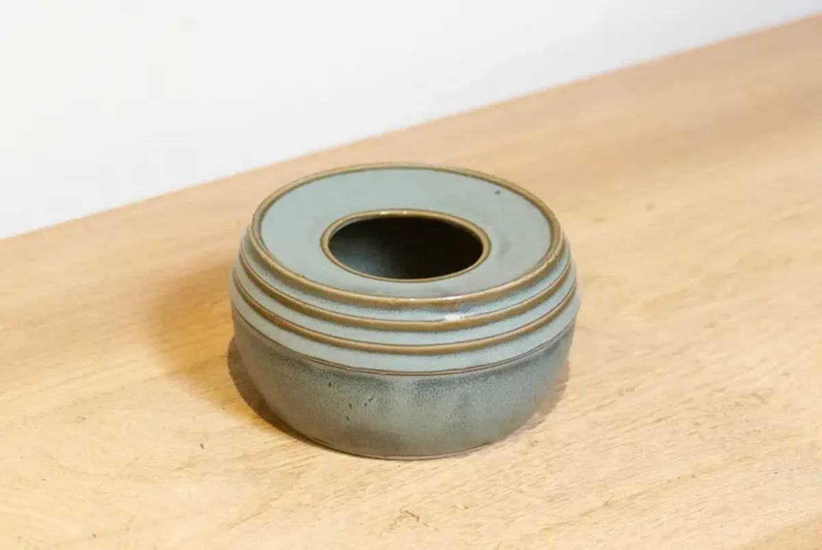 Vintage Japanese Pottery Vase