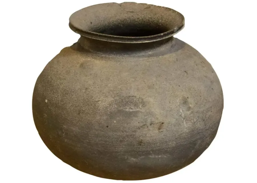 Antique Primitive Stoneware Pot