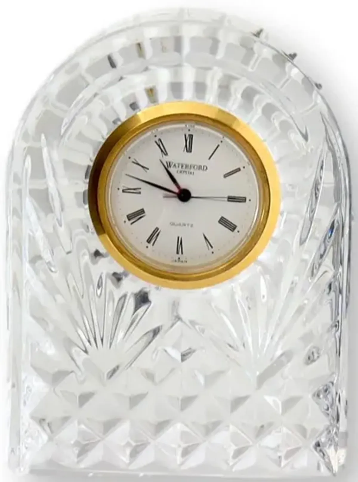 Vintage Waterford Crystal Clock - Clear