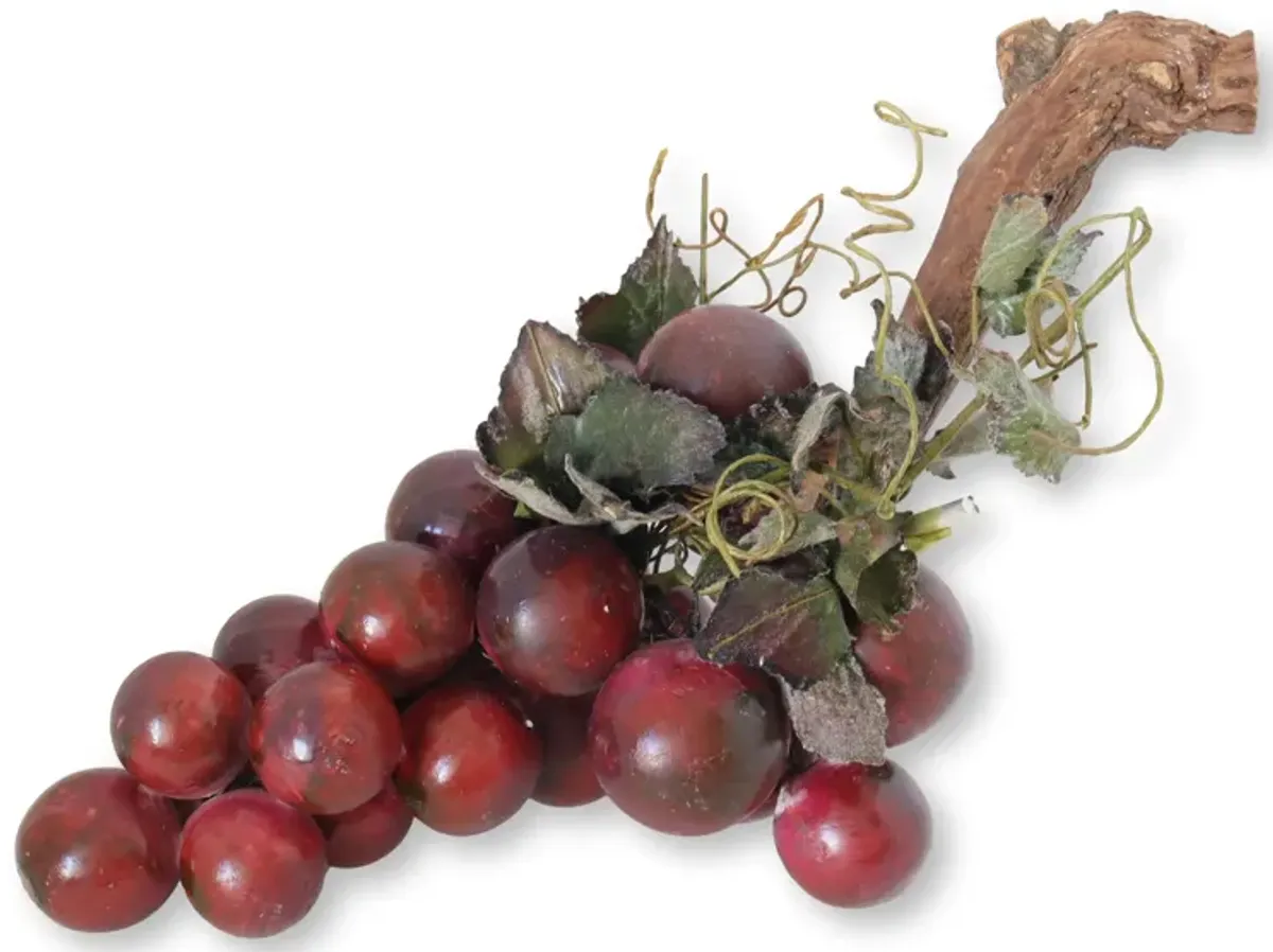 1960s Alabaster Grapes w/Grapevine - The Queens Landing - Brown