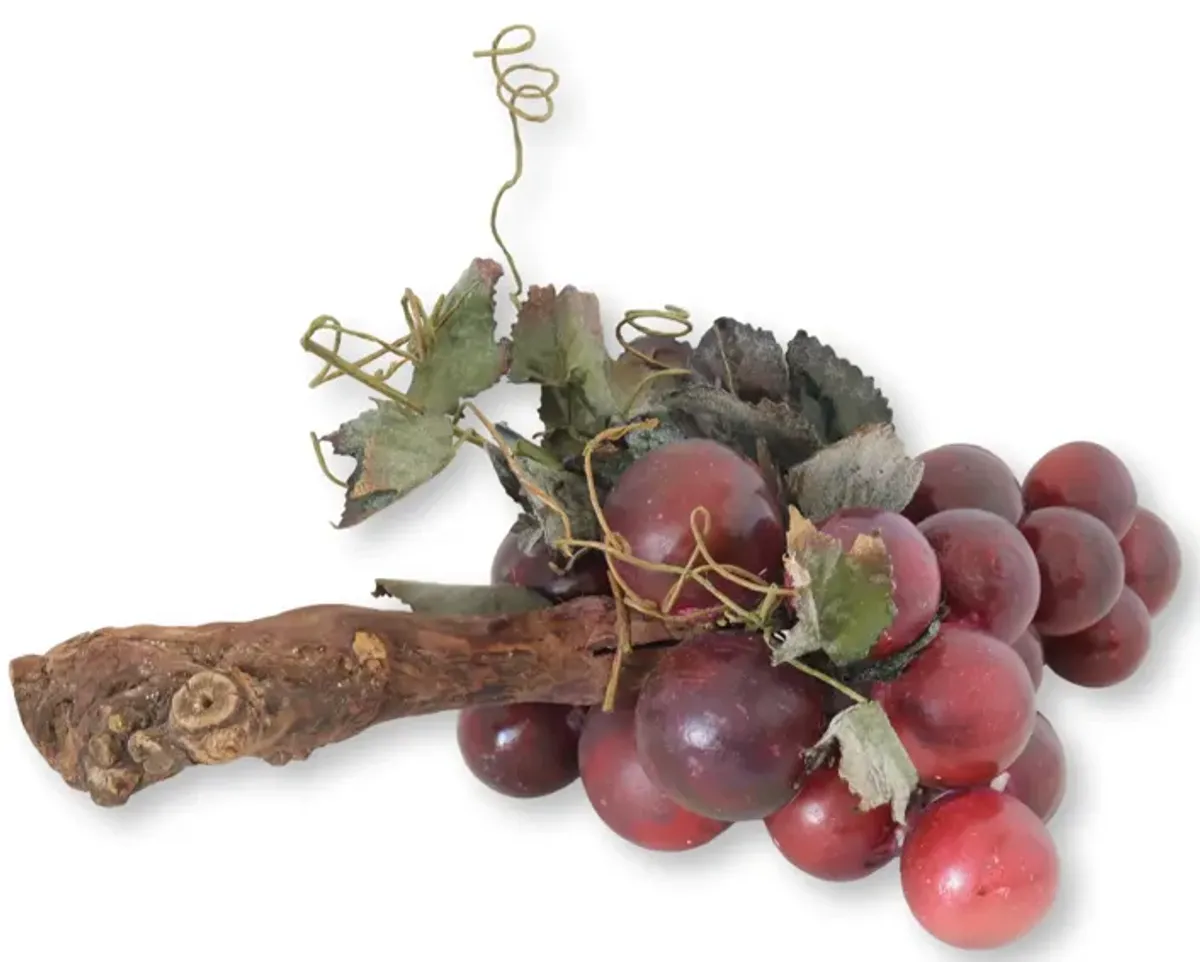 1960s Alabaster Grapes w/Grapevine - The Queens Landing - Brown