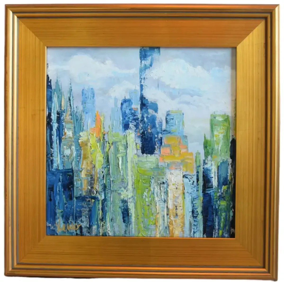 Impressionist New York Cityscape Skyline