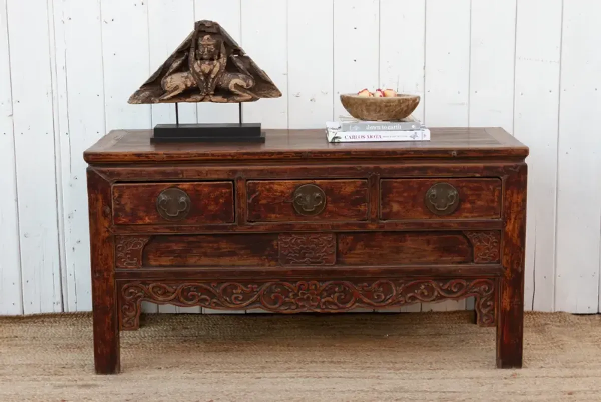 Early 19th C. Qing Dynasty Console