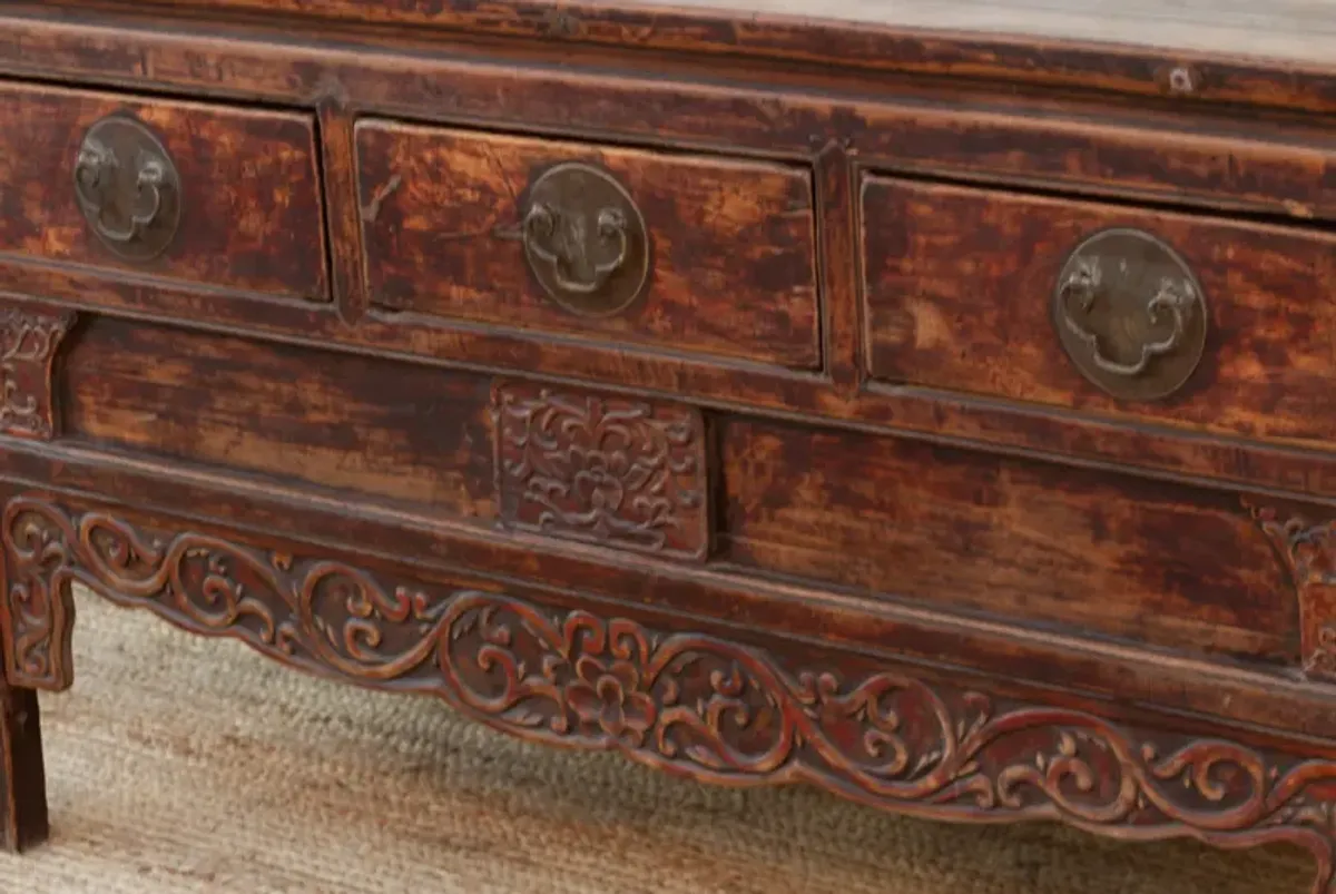 Early 19th C. Qing Dynasty Console