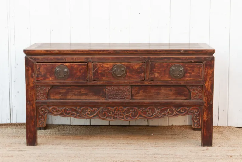 Early 19th C. Qing Dynasty Console