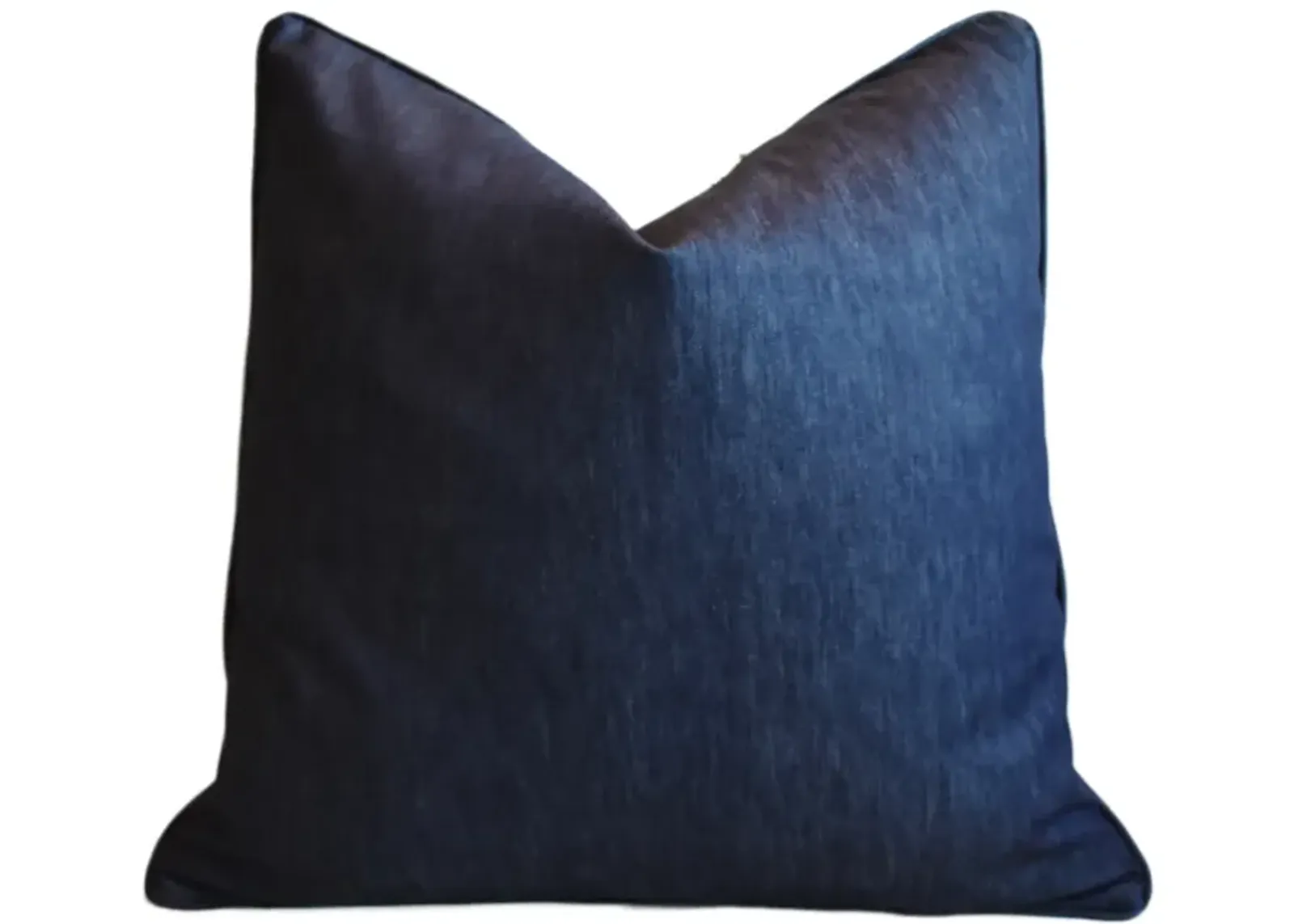 Blue Denim Cotton Fabric Pillow