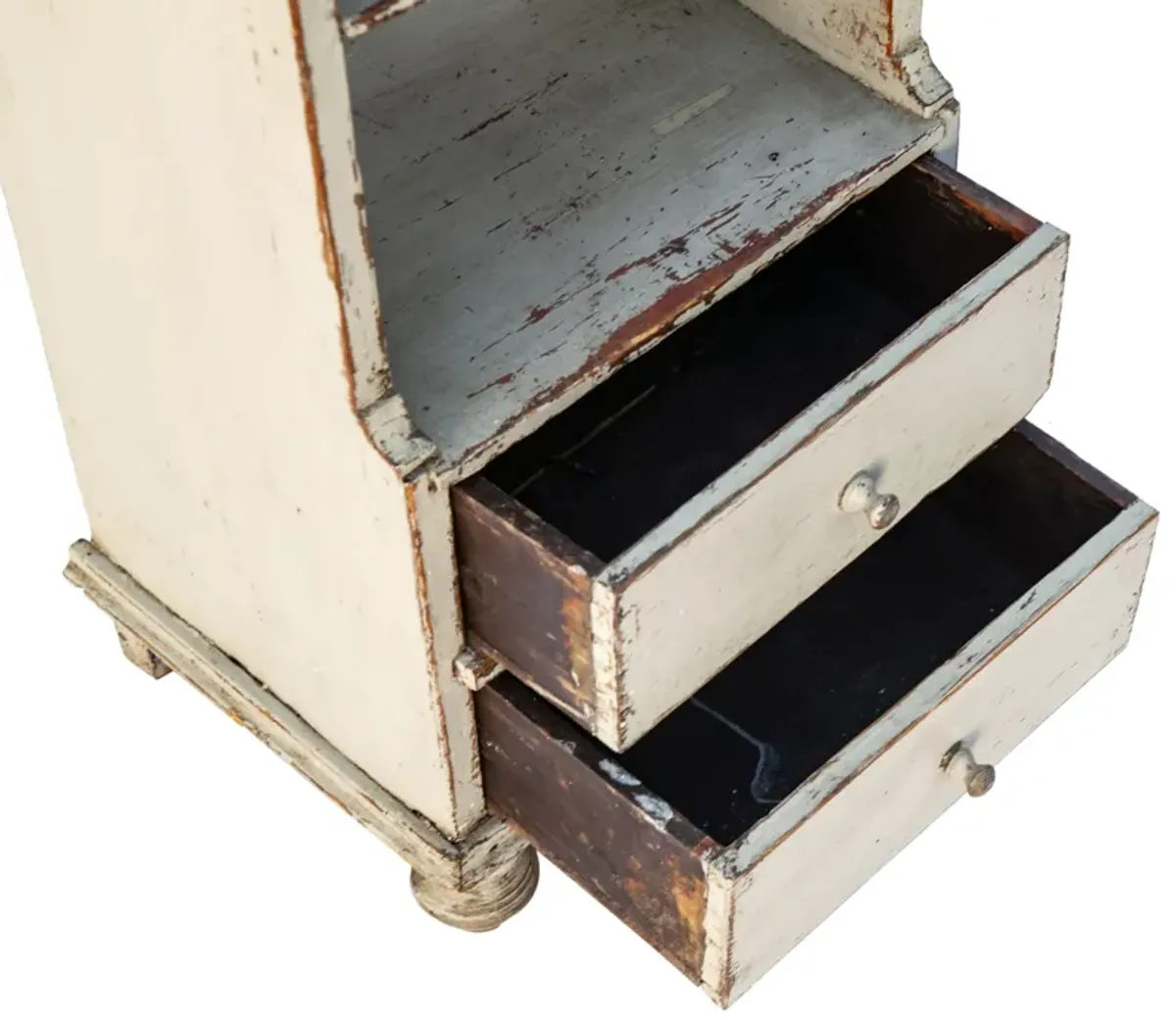Standing Shelves w/2 Drawers - Fleur de Lex Antiques