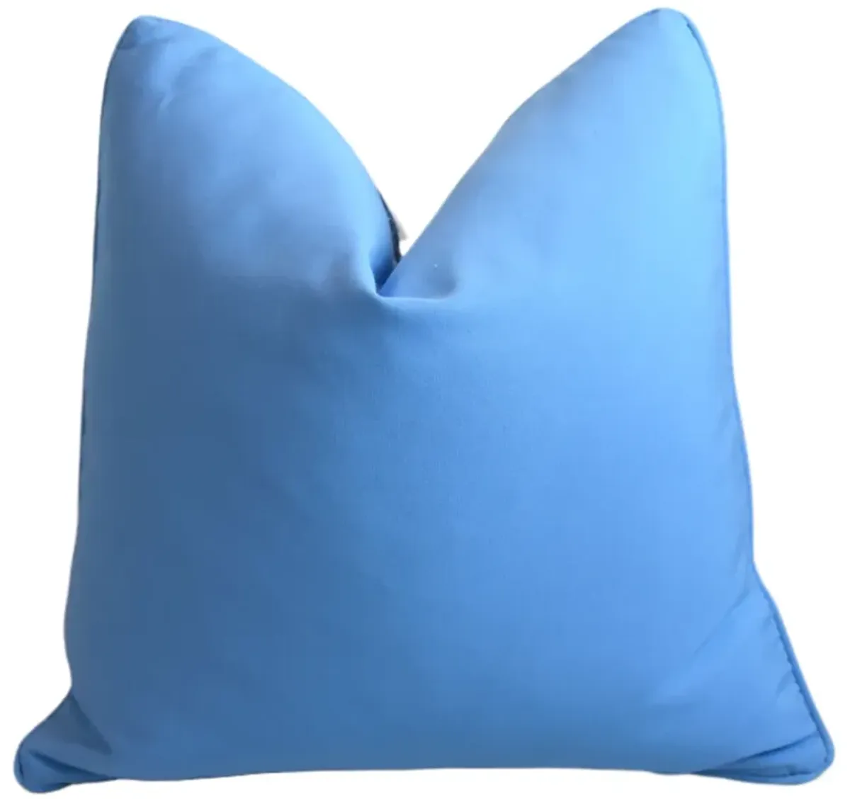 Contemporary Blue & White Pillow