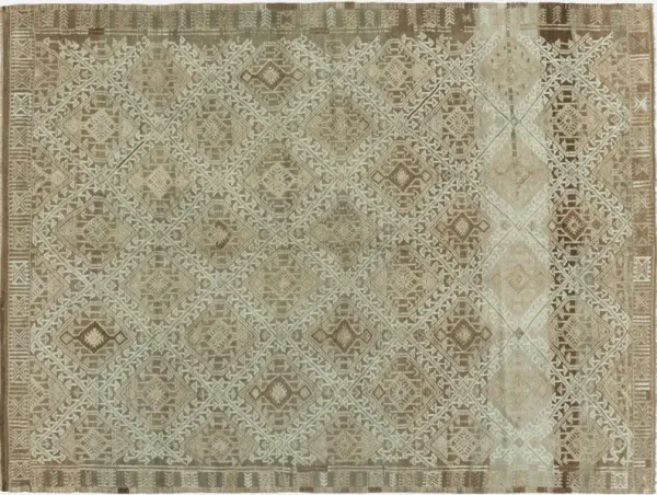 Turkish Oushak Rug 5'6 X 7'2