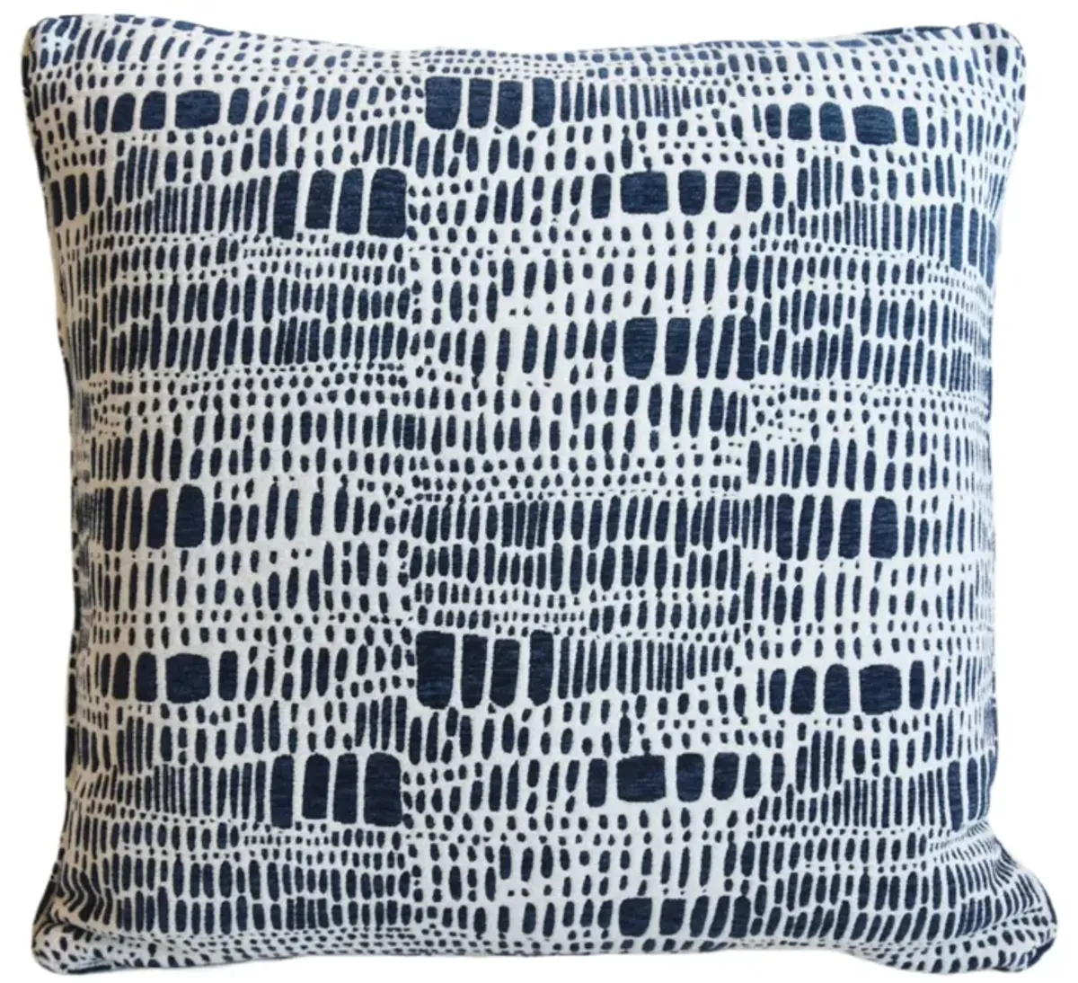 Abstract Modern Velvety Chenille Pillow