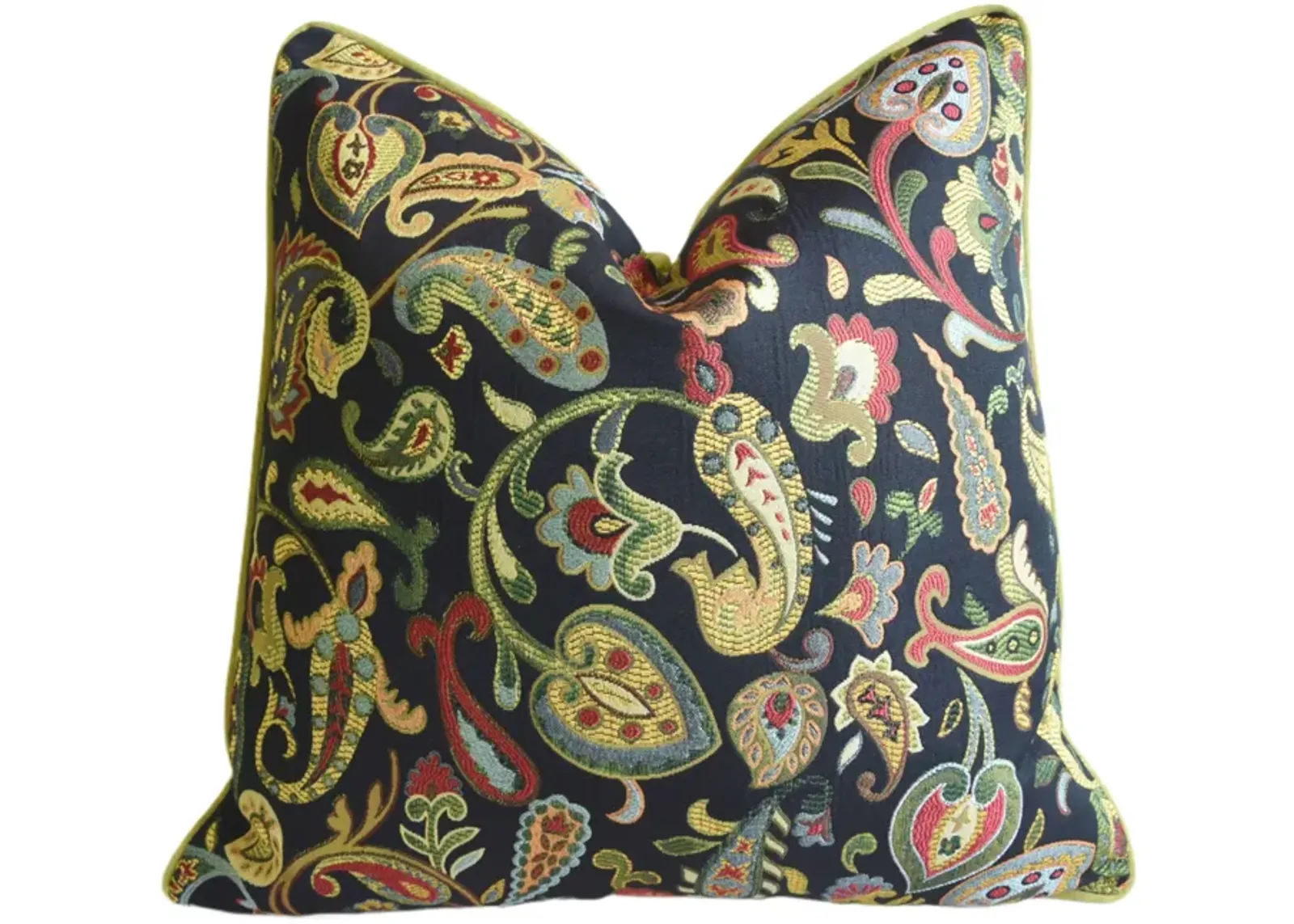 Paisley Floral Botanical Pillow