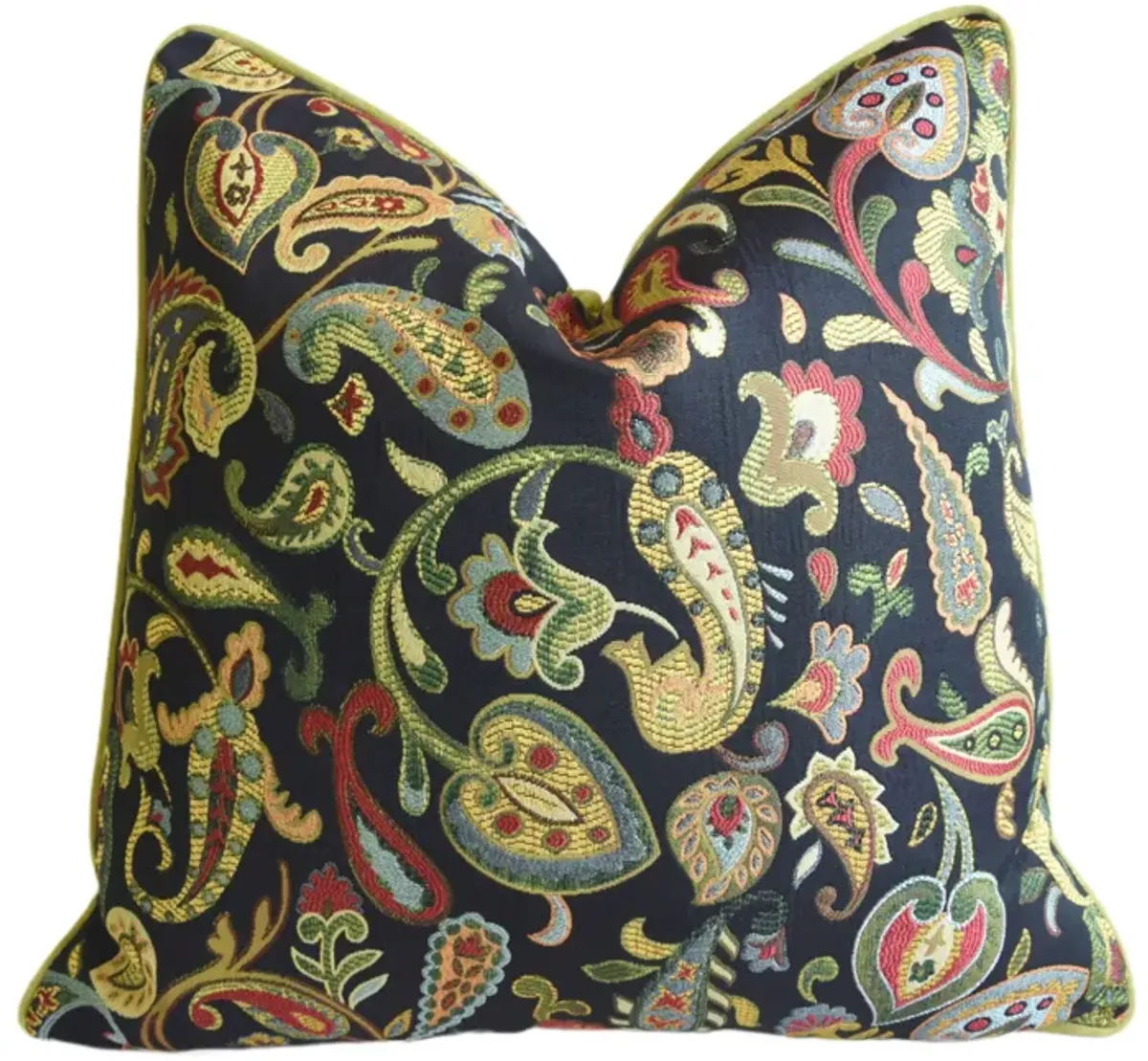 Paisley Floral Botanical Pillow