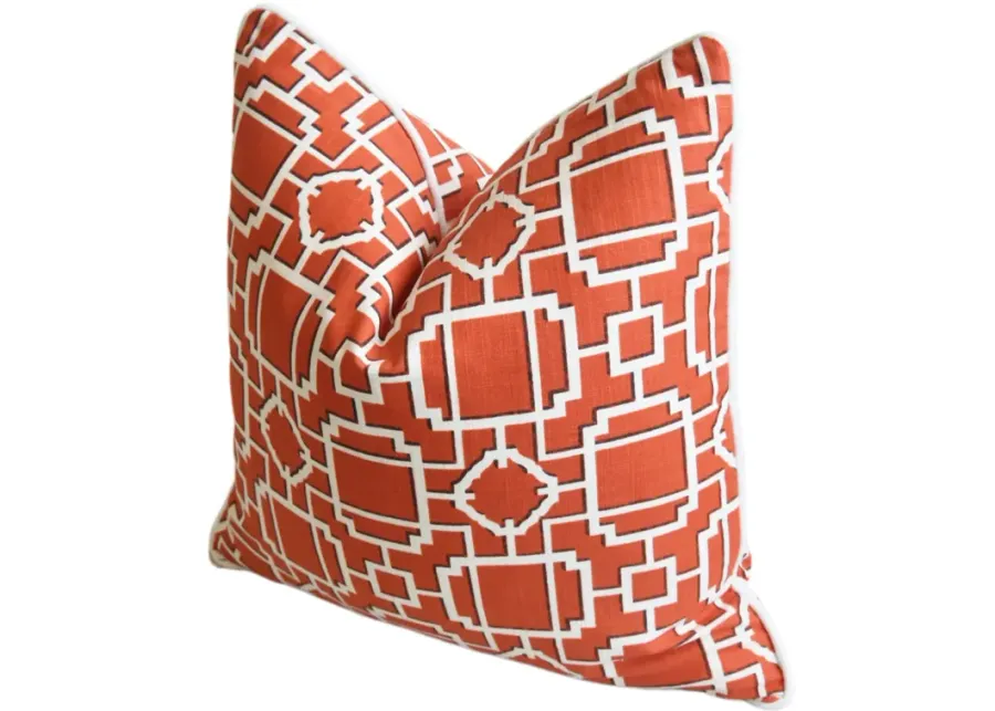 Contemporary Modern Window Pane Pillow