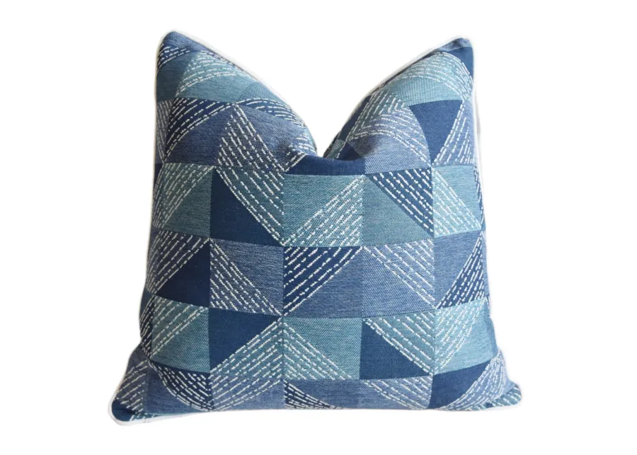 Contemporary Modern Geometric Pillow