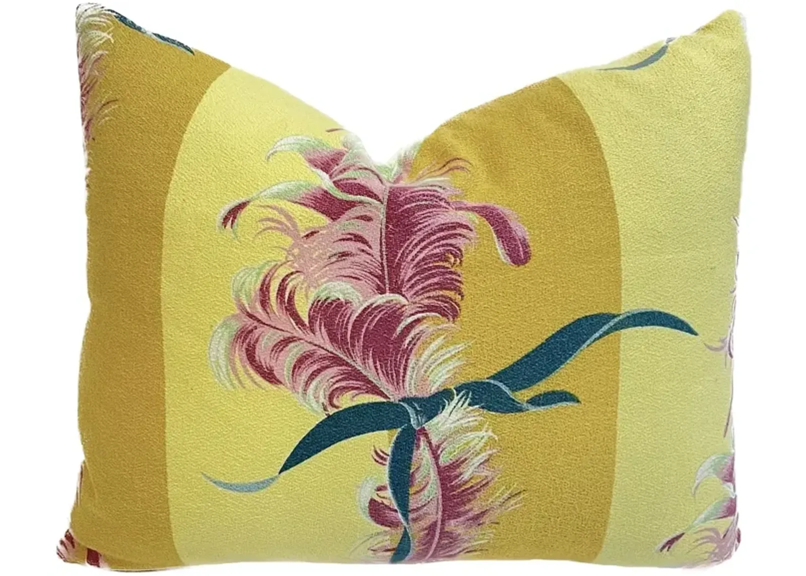 Retro Feather and Ribbon Pillows - PR