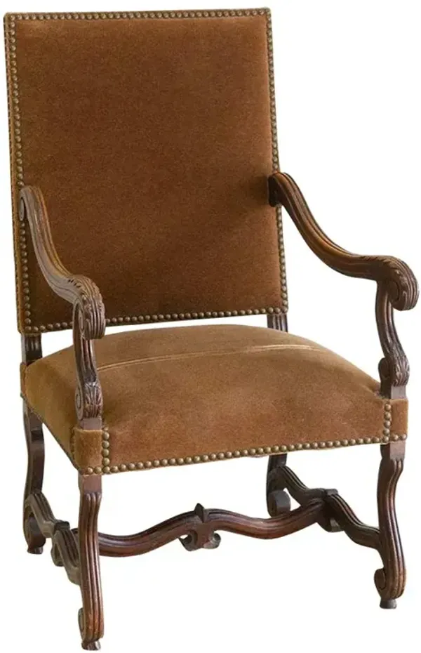19th C. French Walnut Armchair - de-cor - Comfortable, Sturdy, Durable