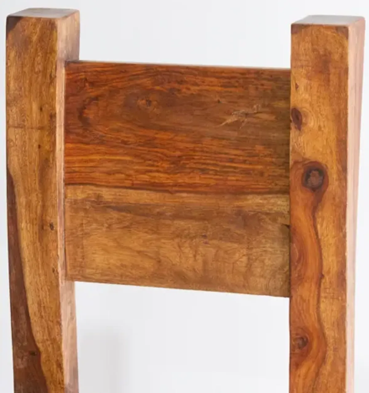 Rustic Tropical Teak Side Chair