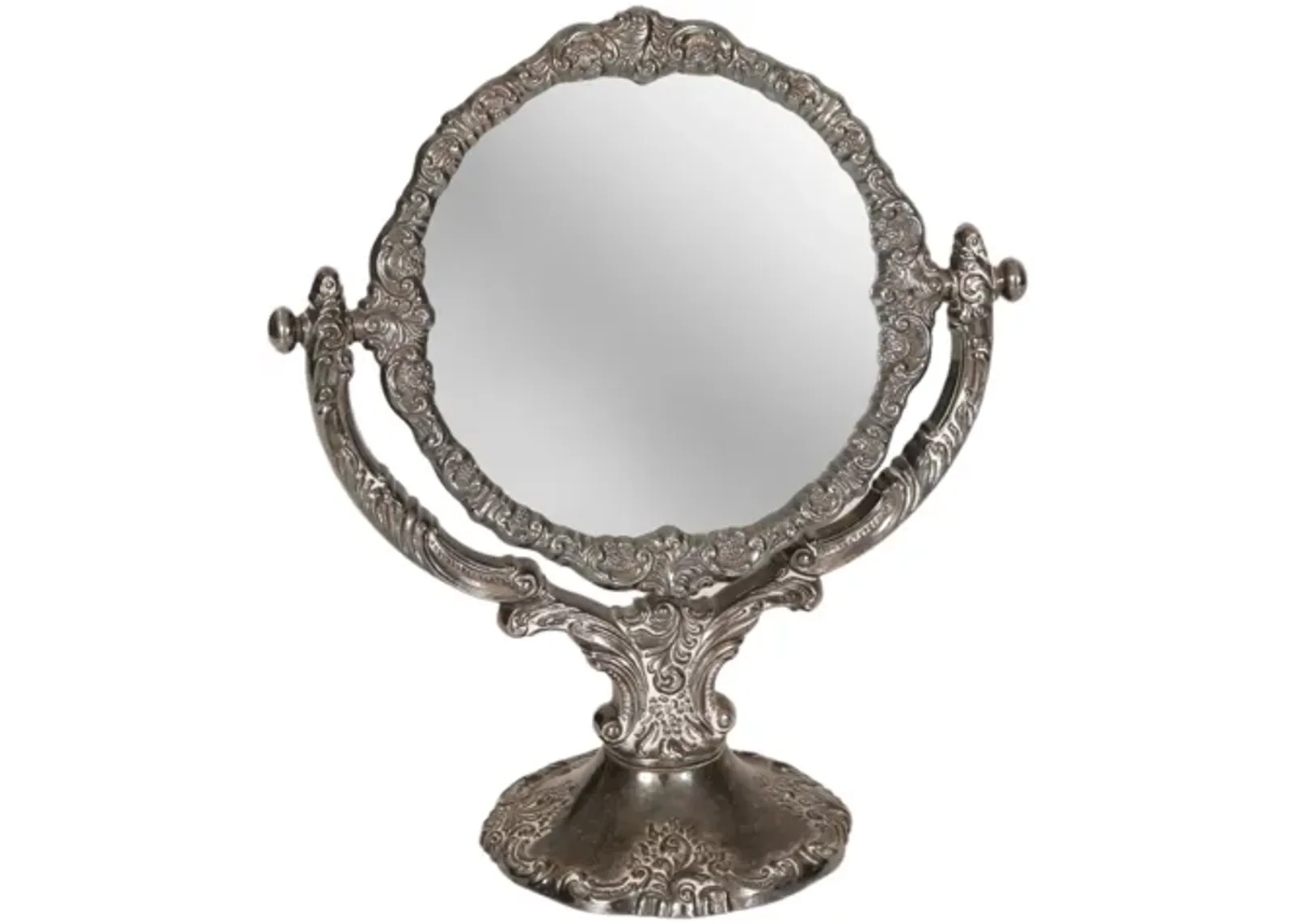 Silver Plated Vanity Mirror by Wallace