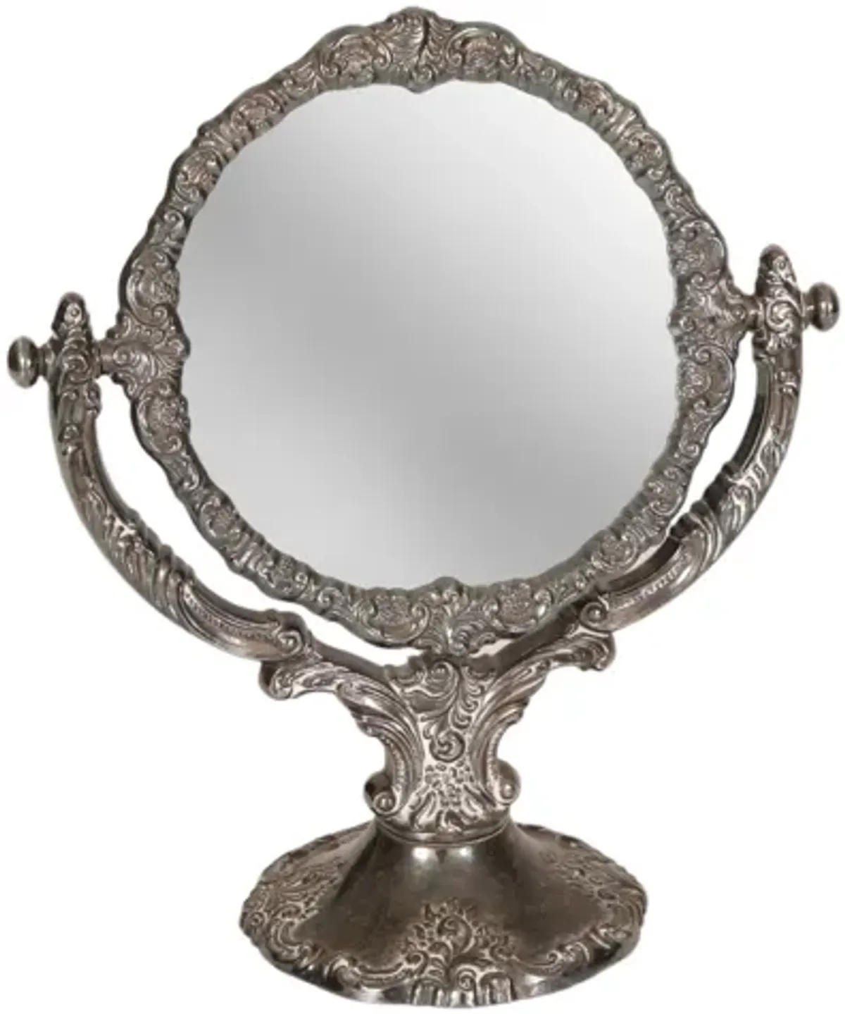 Silver Plated Vanity Mirror by Wallace