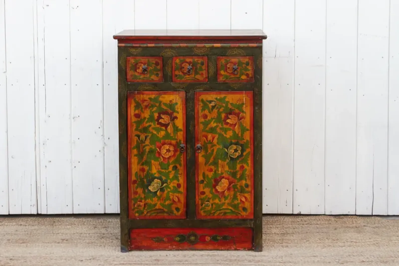 Mid 20th Century Mongolian Cabinet