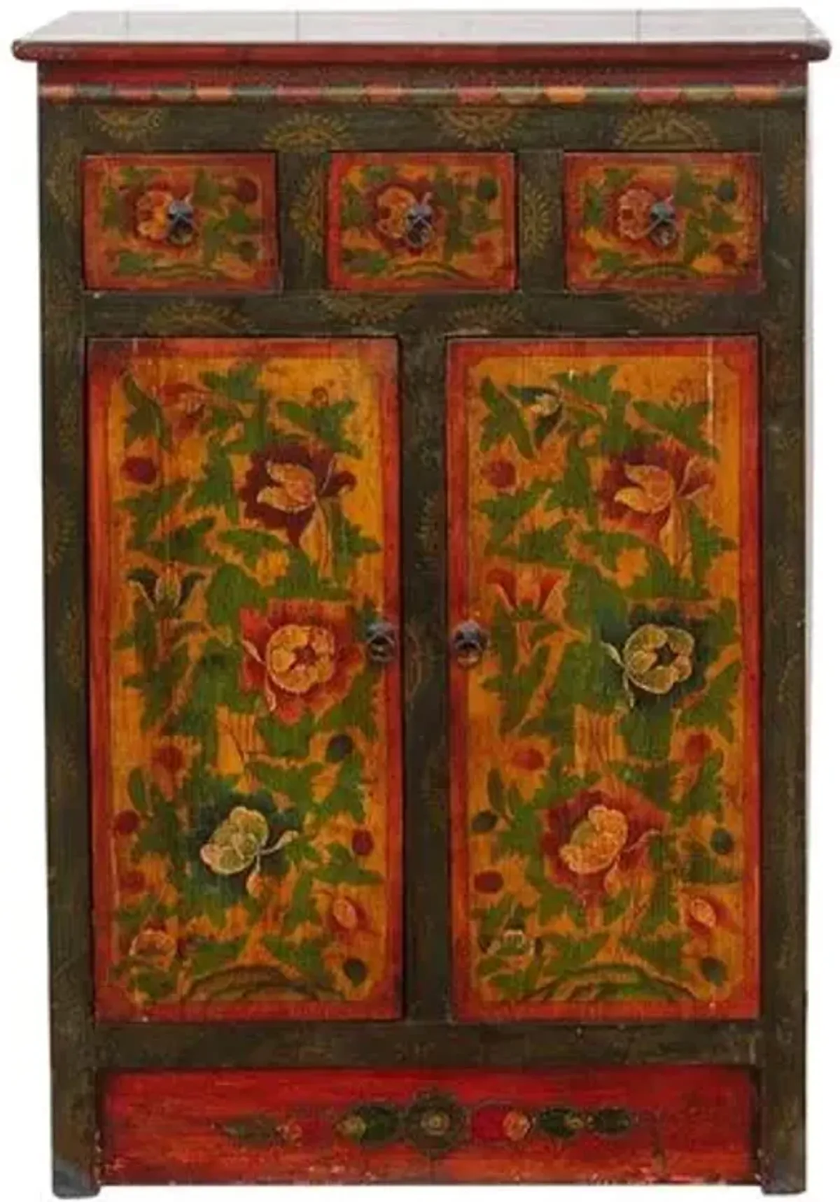 Mid 20th Century Mongolian Cabinet - de-cor