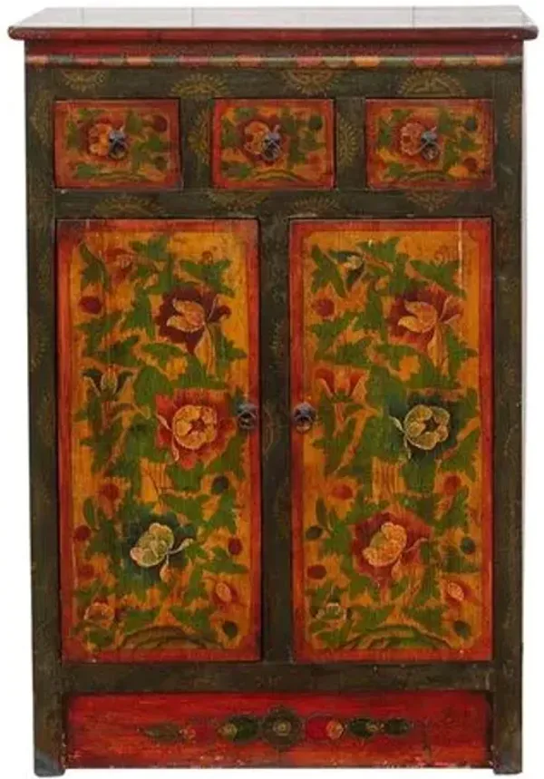 Mid 20th Century Mongolian Cabinet - de-cor