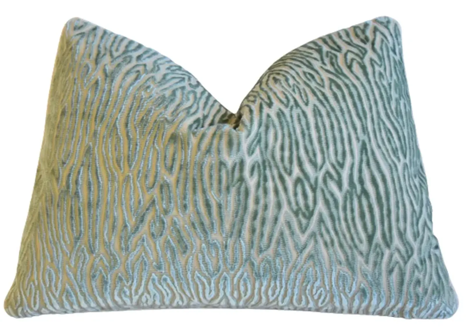 Scalamandre Faux Bois Velvet Pillow