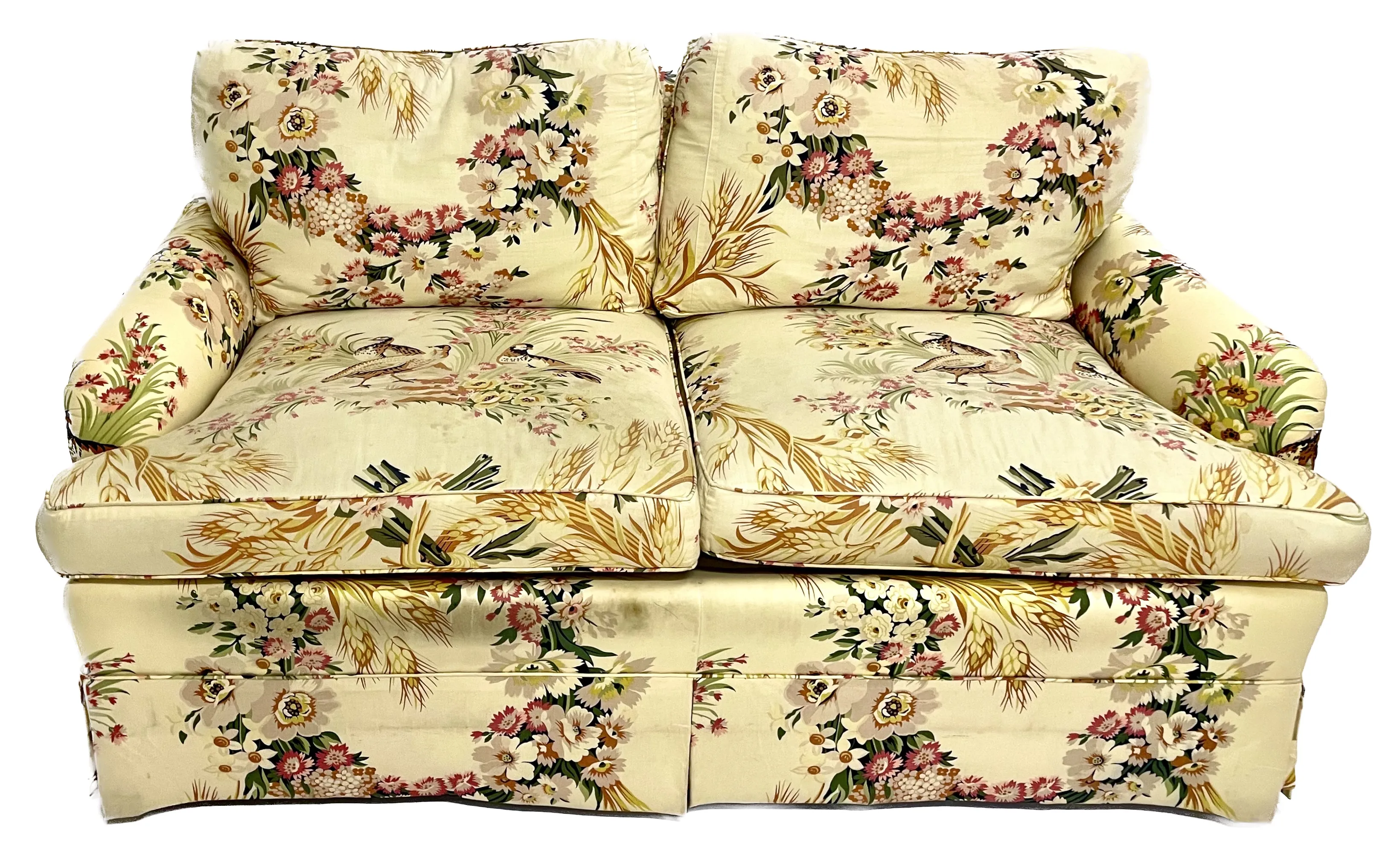 Brunschwig et Fils Upholstered Loveseat