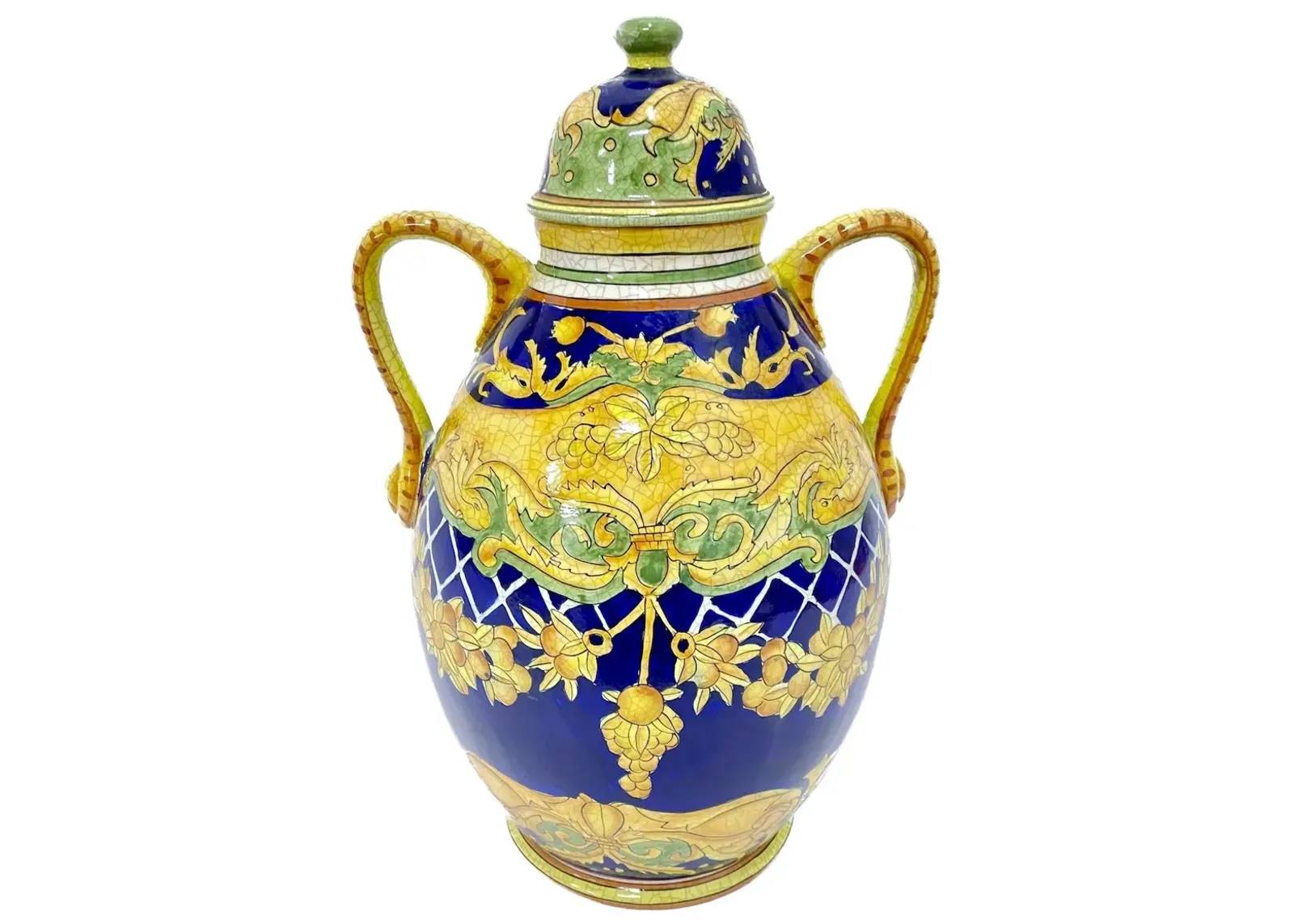 Daruta Style Lemon & Acanthus Canister