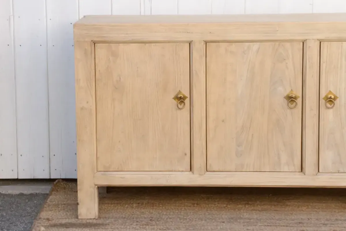 Long Reclaimed Elm Farmhouse Sideboard - de-cor