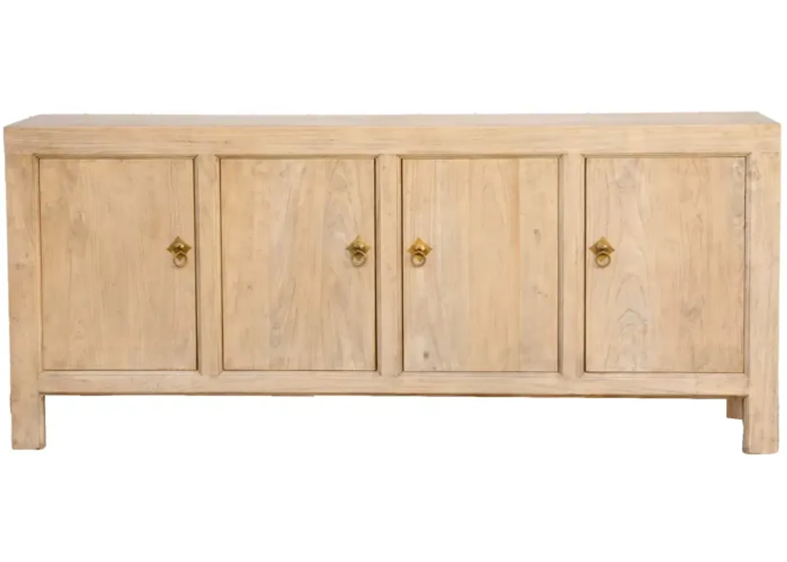 Long Reclaimed Elm Farmhouse Sideboard