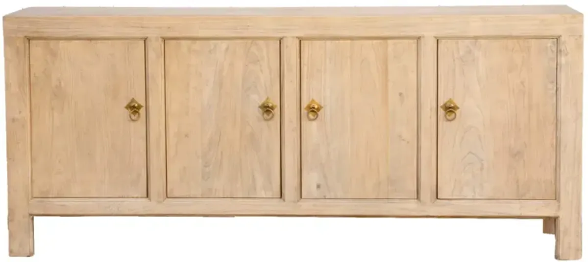 Long Reclaimed Elm Farmhouse Sideboard - de-cor
