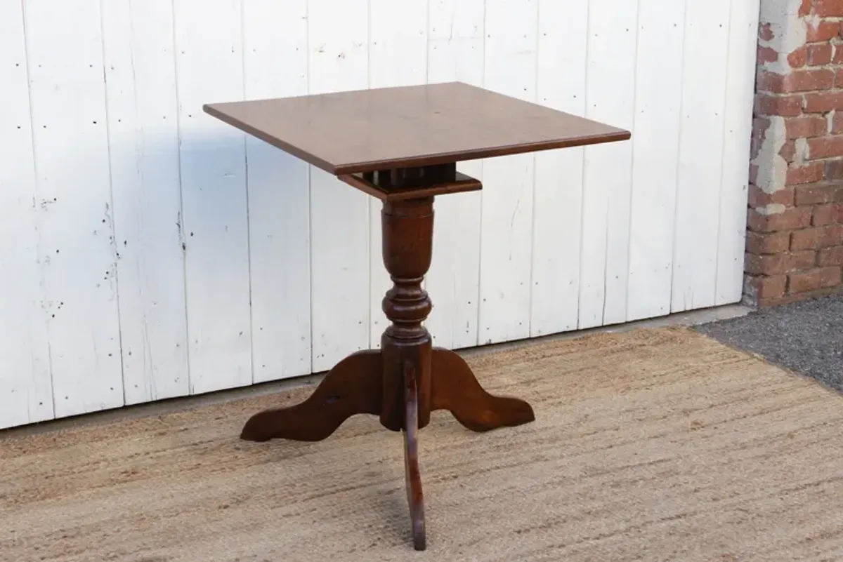 Antique French Colonial Cafe Table - de-cor