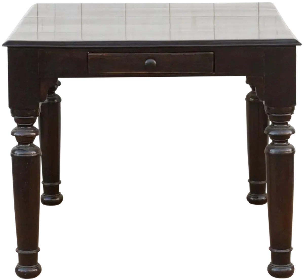 Vintage Ebonzied British Colonial Table