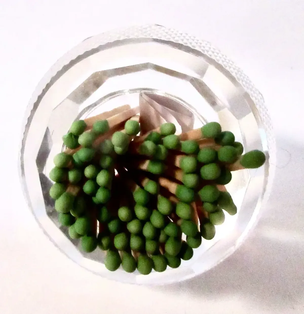 English Cut-Glass Match Striker - The Emporium Ltd.