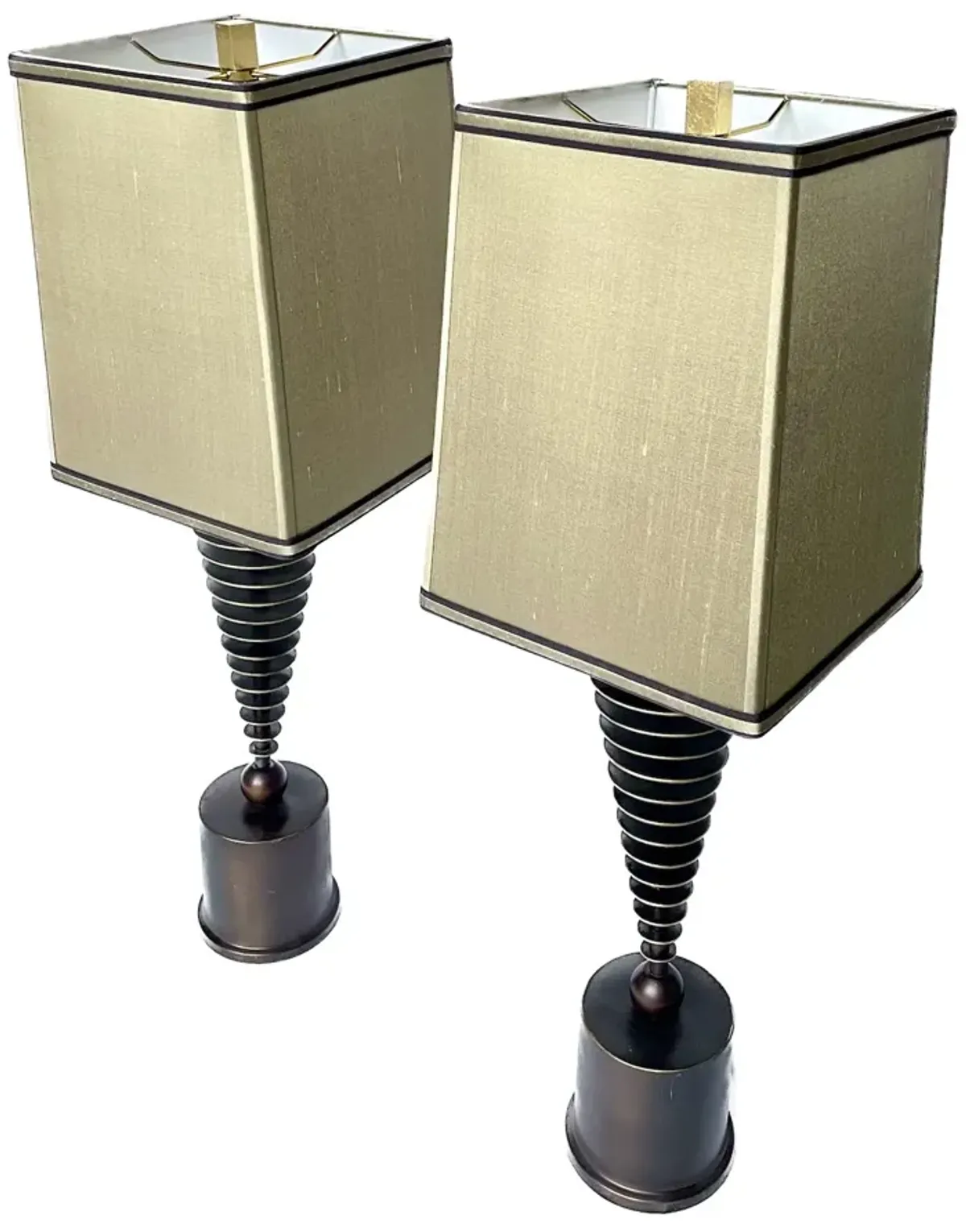 Currey & Co. Deco Style Lamps - PR.